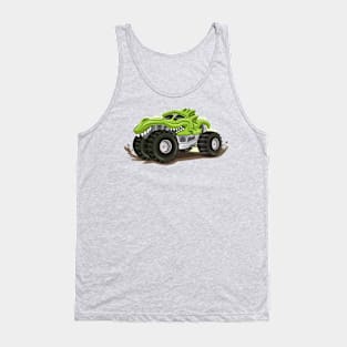 Truck Comic Artwork Tank Top